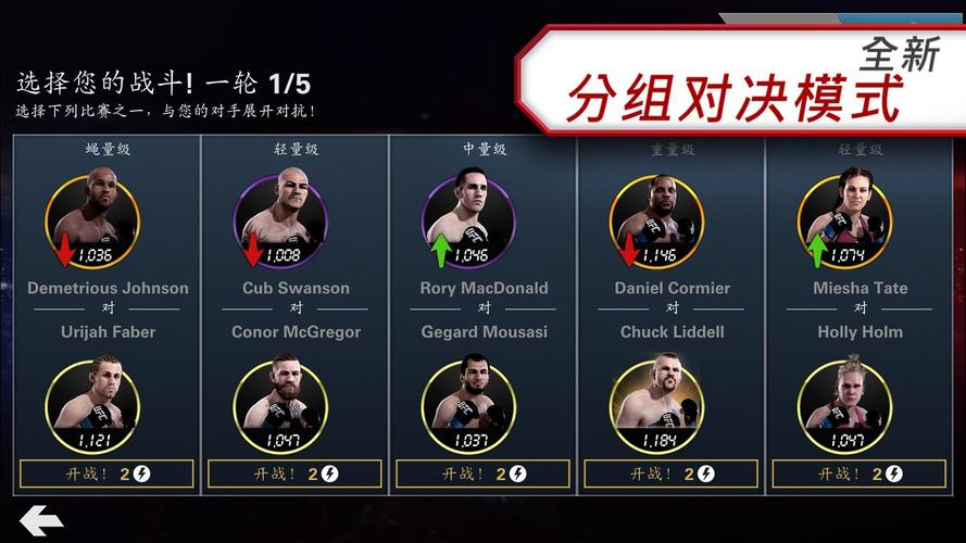 ufc手游安卓版中文版