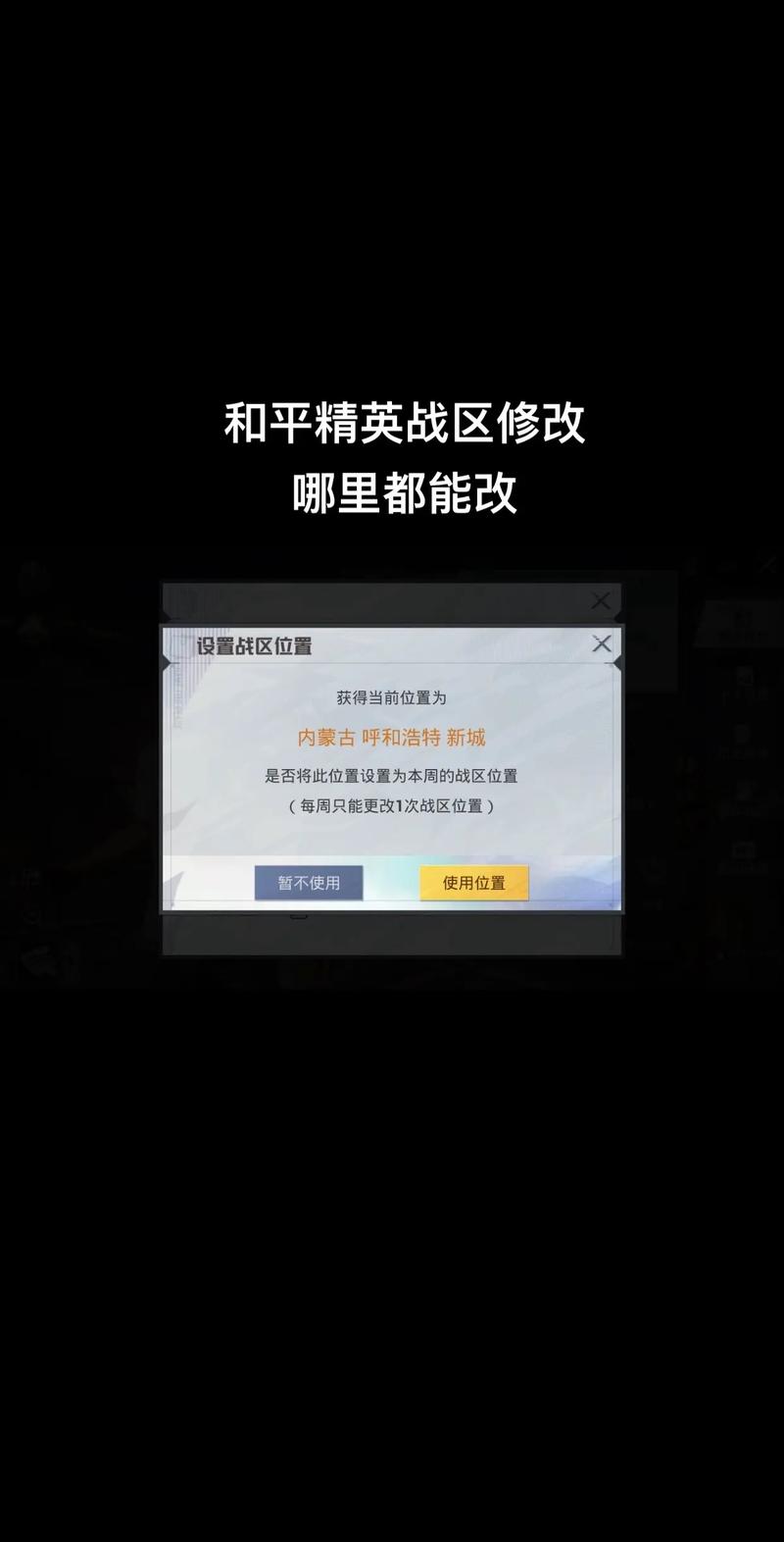 和平精英修改战区X分身永久免费版截图