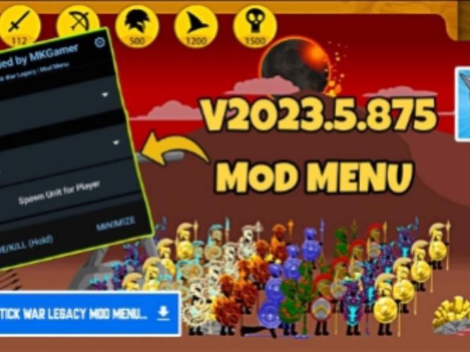 火柴人战争OPENMODMENU修改器完美版