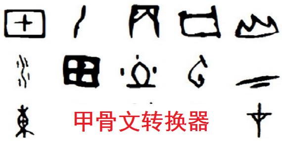 甲骨文翻译转换器截图