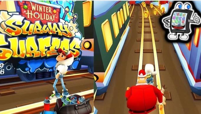 地铁跑酷雪地版本内置菜单地铁跑酷雪地版本