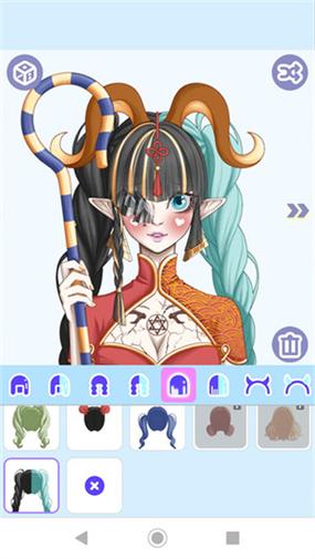 怪物女孩换装游戏破解版无广告游戏截图