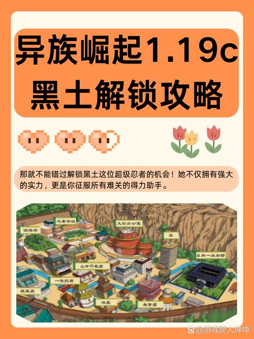 火影异族崛起c黑土解锁攻略