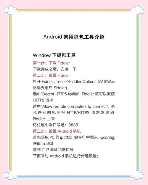 安卓 抓包工具截图