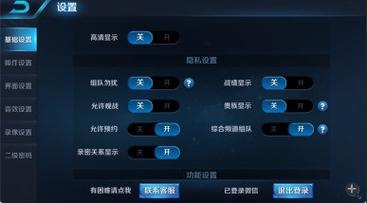 王者荣耀允许查看战绩在哪里设置