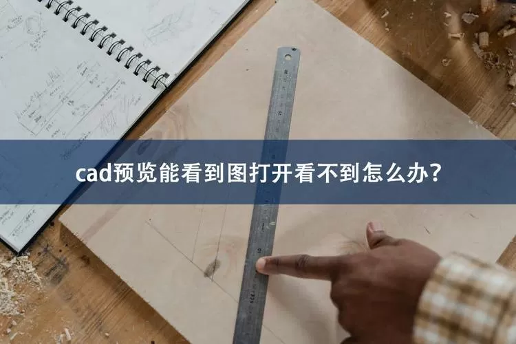 cad能预览图但打开后不见了