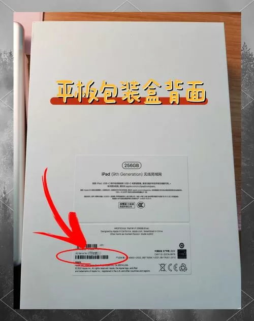 ipad盒子序列号在哪