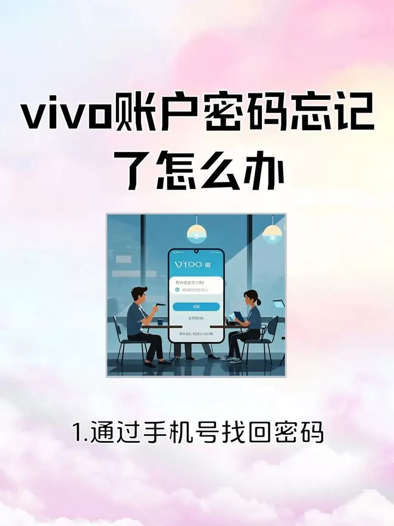 vivo登录密码忘了怎么找回