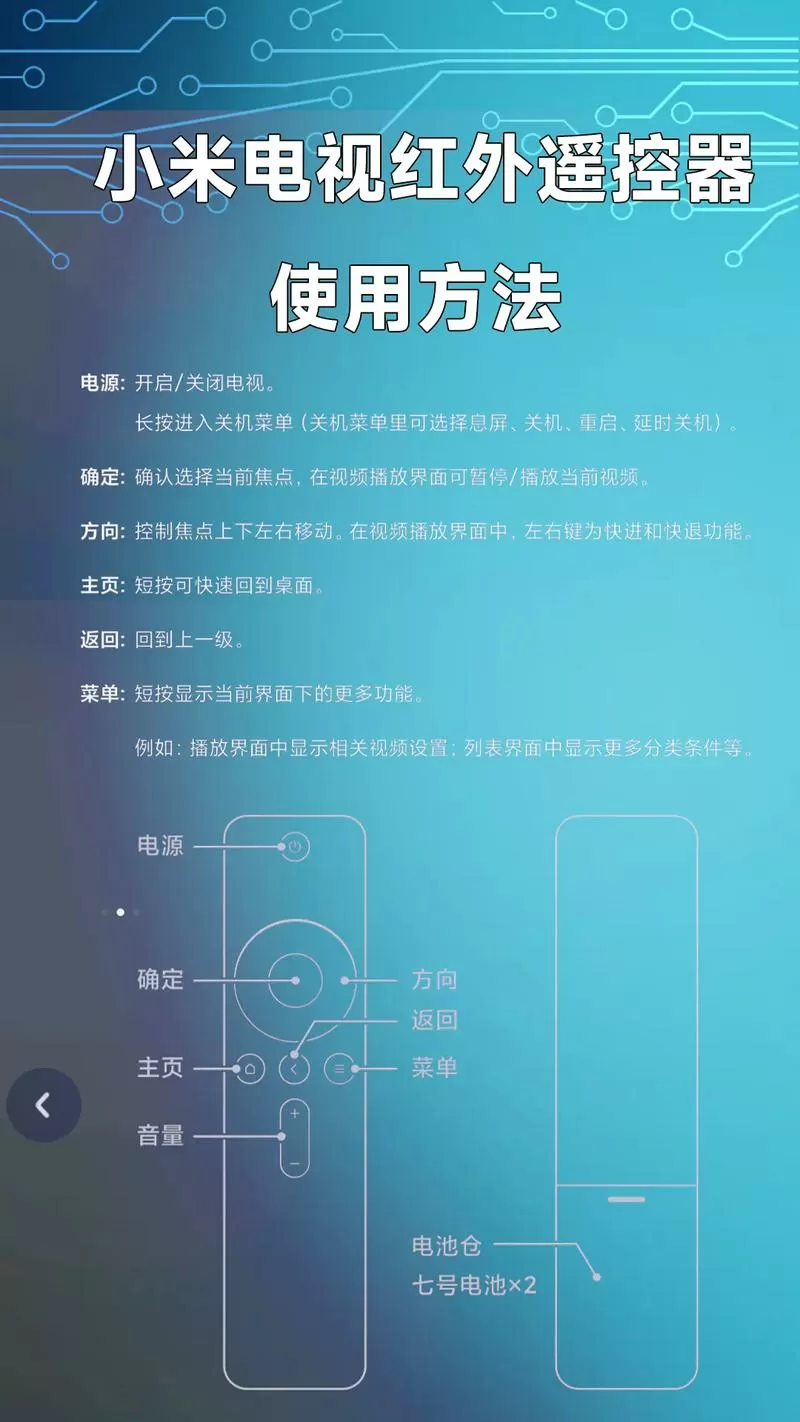 小米的红外遥控在哪里