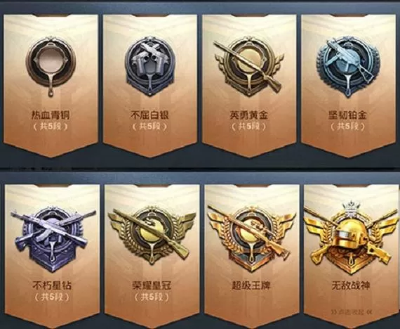 和平精英等级怎么升到20级