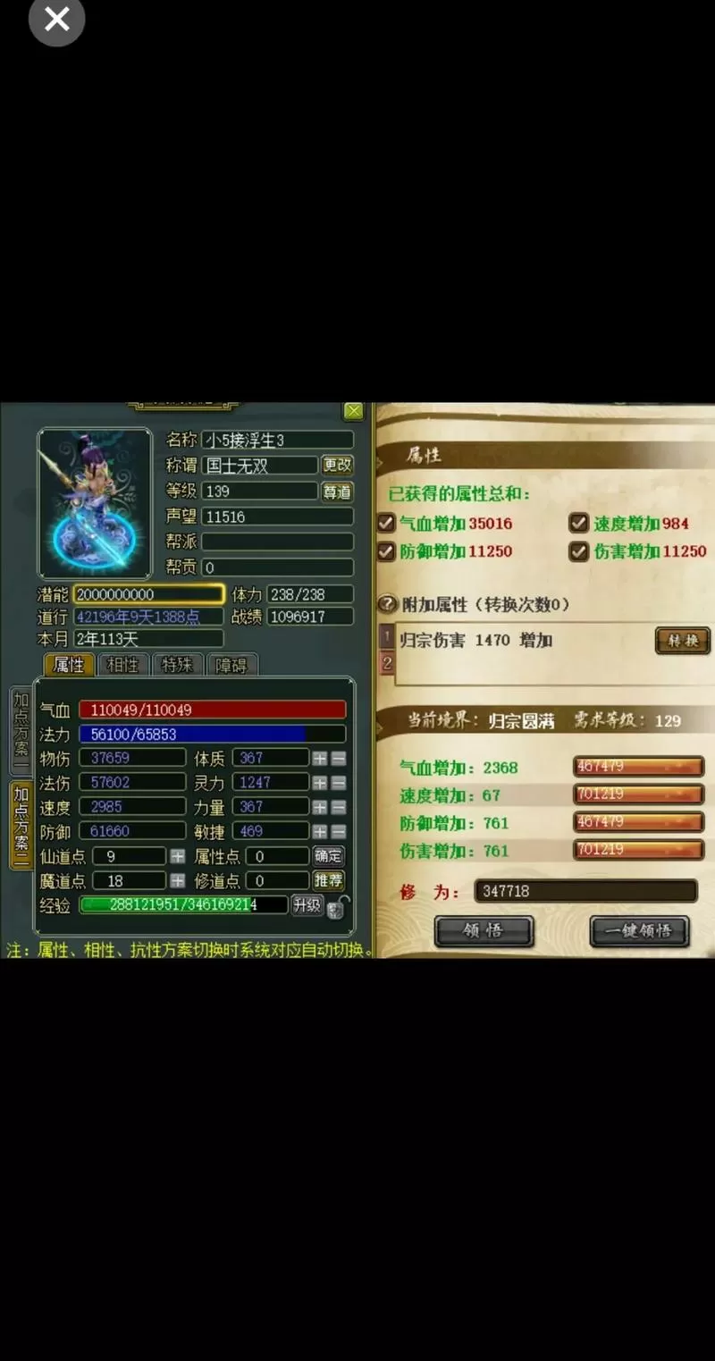 问道套装怎么改变要求
