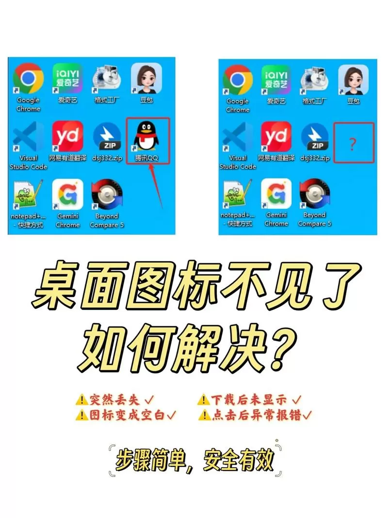 桌面跑到左侧怎么回事