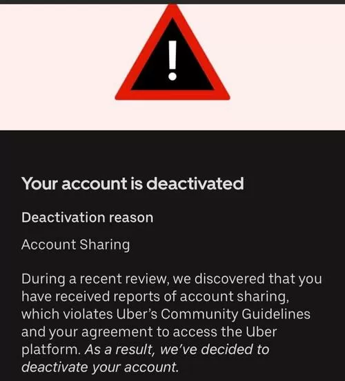 uber账号已锁定后如何解封