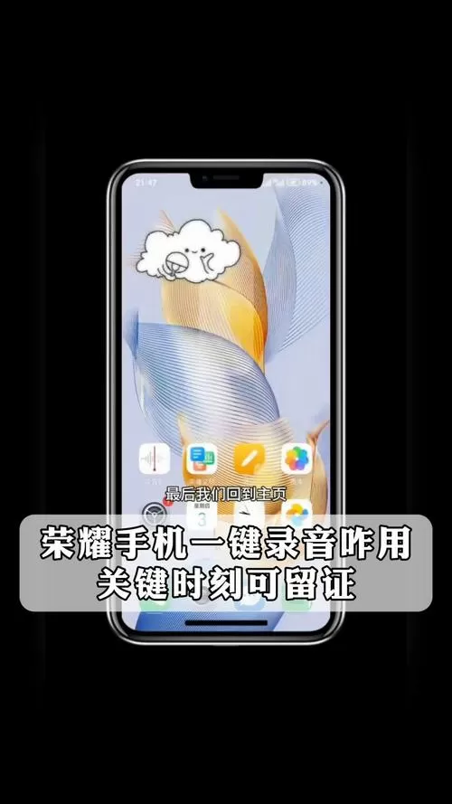 荣耀怎么隐藏录音显示