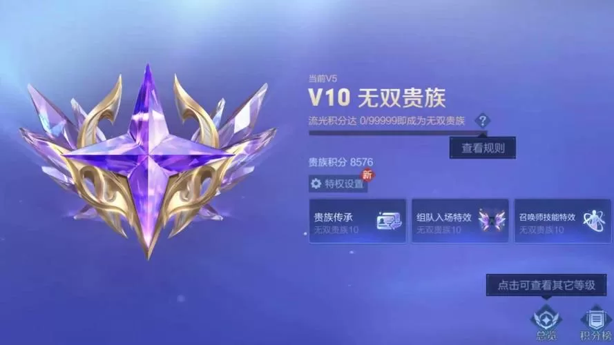 王者贵族十怎么共享皮肤