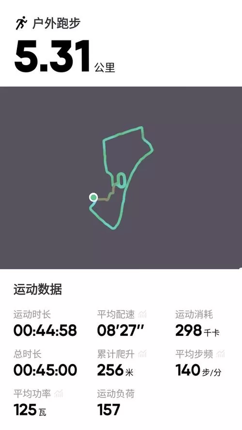 悦动圈5公里跑步截图