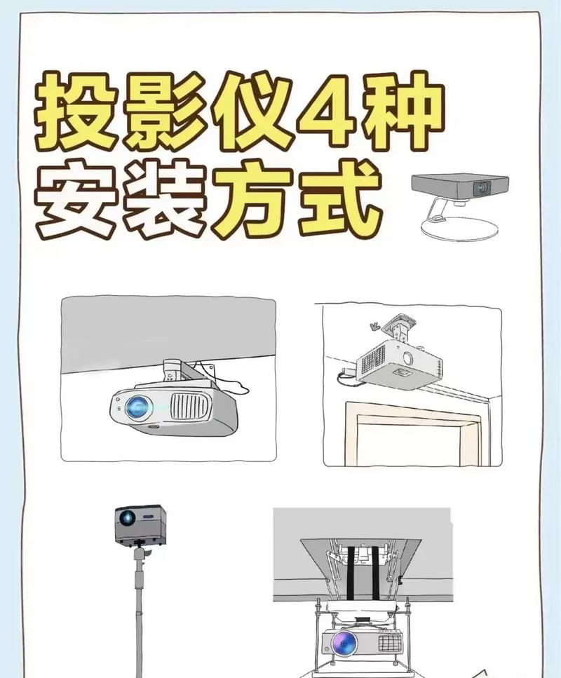 投影仪怎么安装视频教程