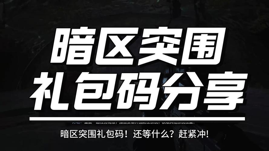 暗区突围外挂物资透视免费版兑换码