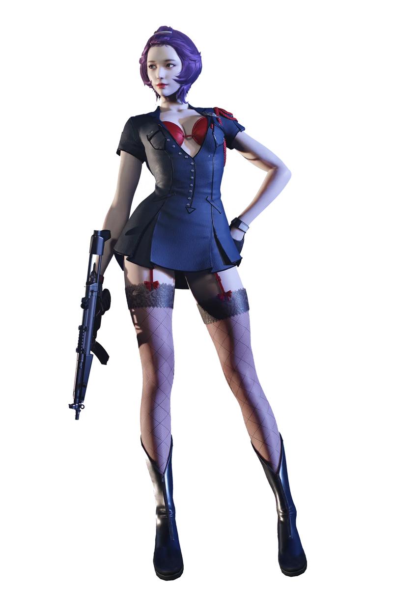 cf女僵尸身材火爆蓝色版无广告免费