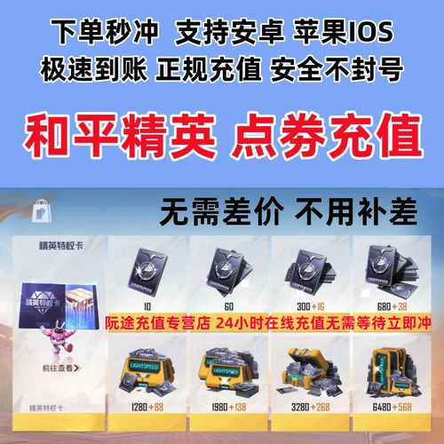 和平精英卡点券