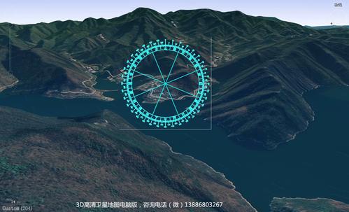 带罗盘的卫星地图免费永不升级版