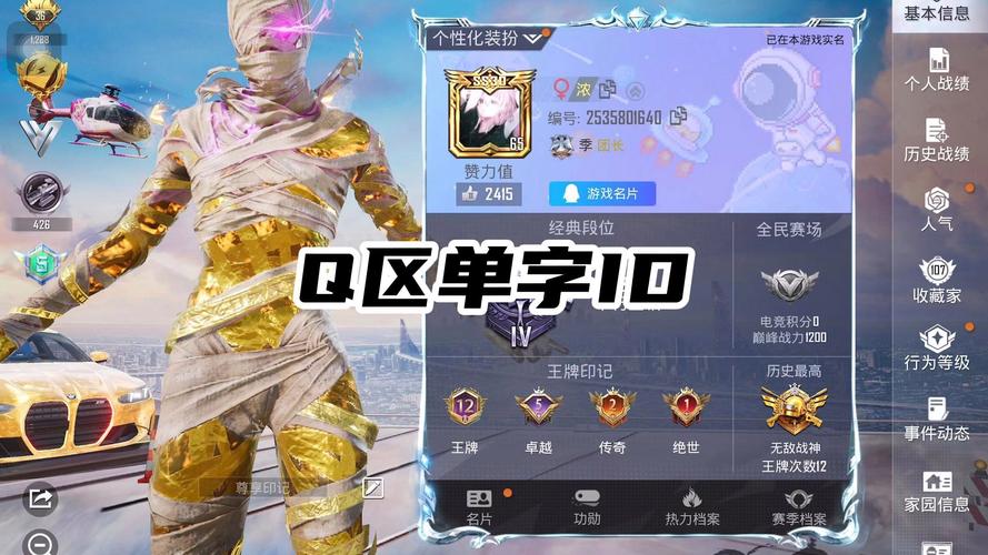 和平精英单字id生成器