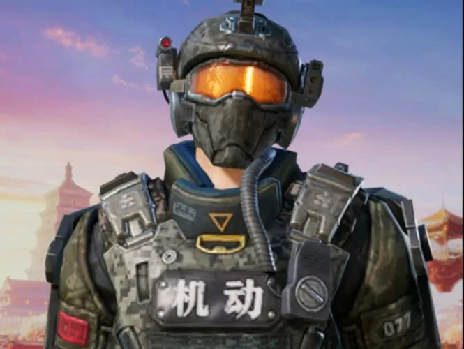和平精英机动特警皮肤