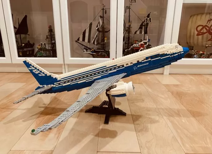 乐高787飞机