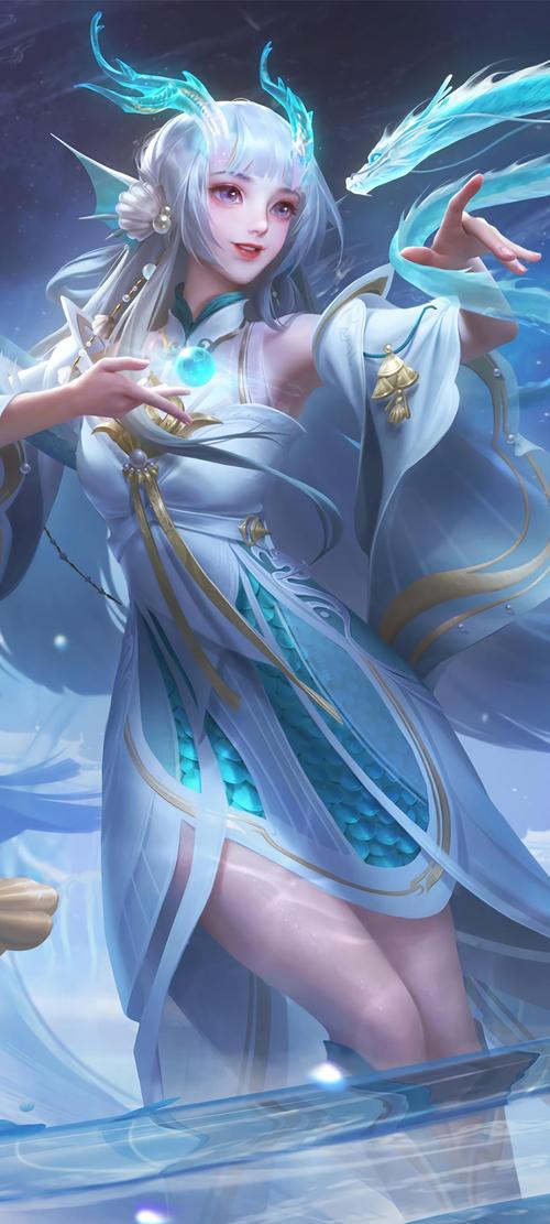 王者荣耀西施游龙清影去掉所有服装手机版