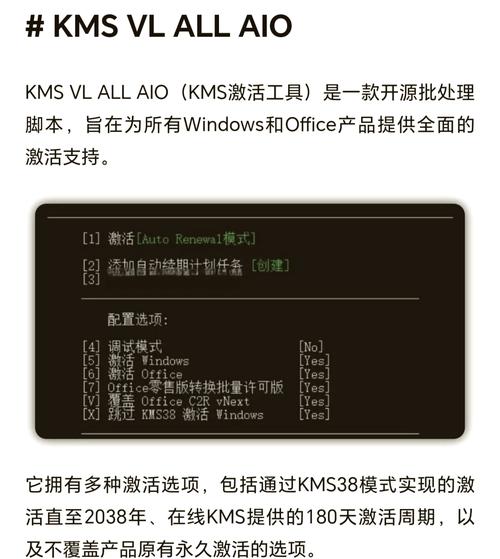 银河麒麟系统激活工具KMS永久不升级截图