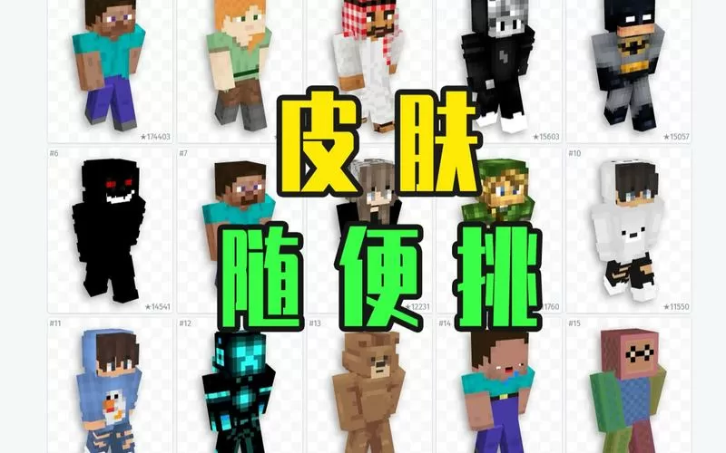 我的世界国际服皮肤包