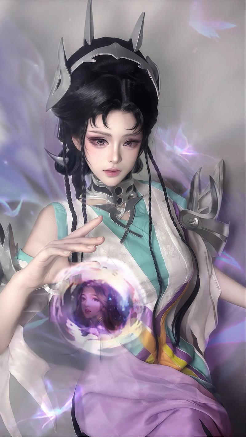 芈月白晶晶皮肤cos