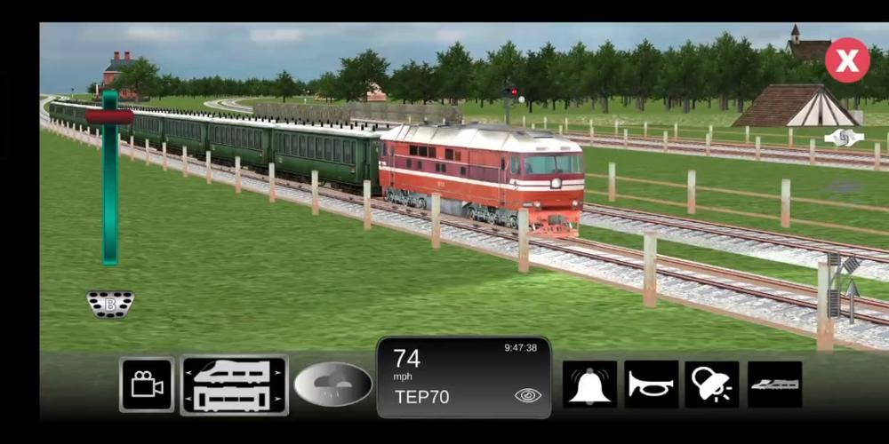 3D模拟火车2023版本