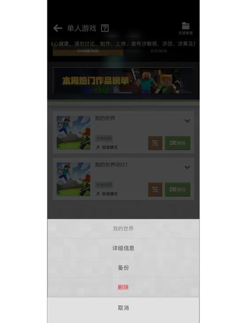 我的世界怎么把文件导入手机里