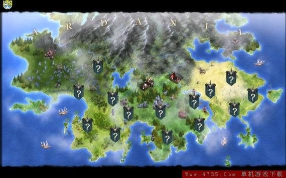 王权2幻想王国地图