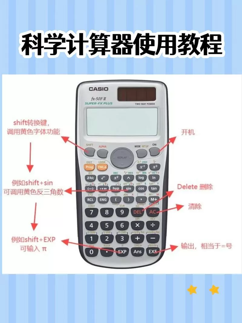 5的0.5次方怎么用科学计算器算