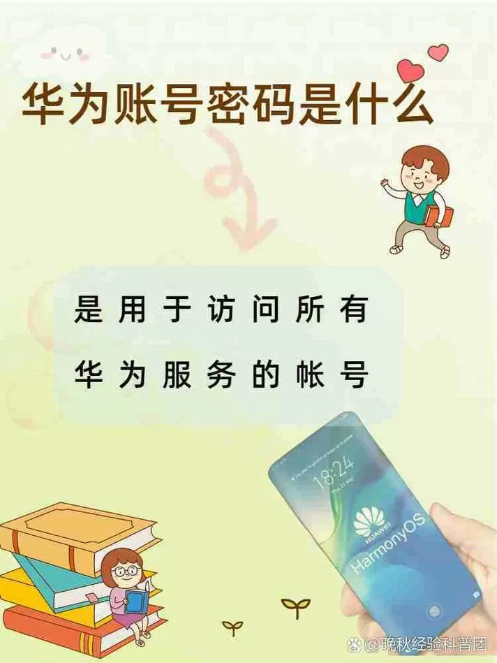华为手机账号密码在哪看