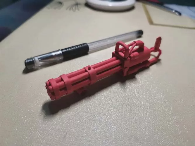 用a4纸折一把加特林