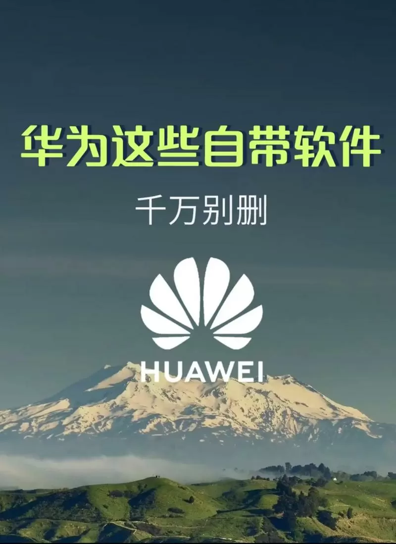 华为手机自带的一些软件可以删除吗