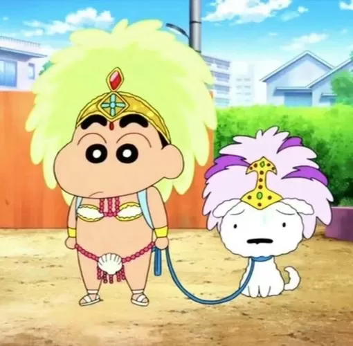 蜡笔小新人物原版真人