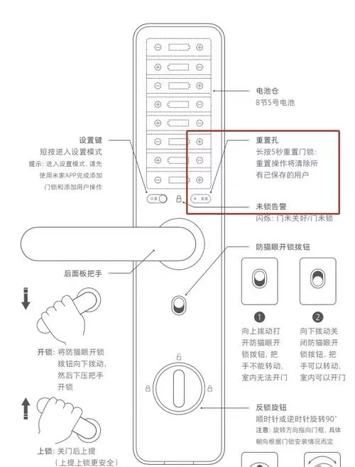 智能门锁蓝牙解锁教程