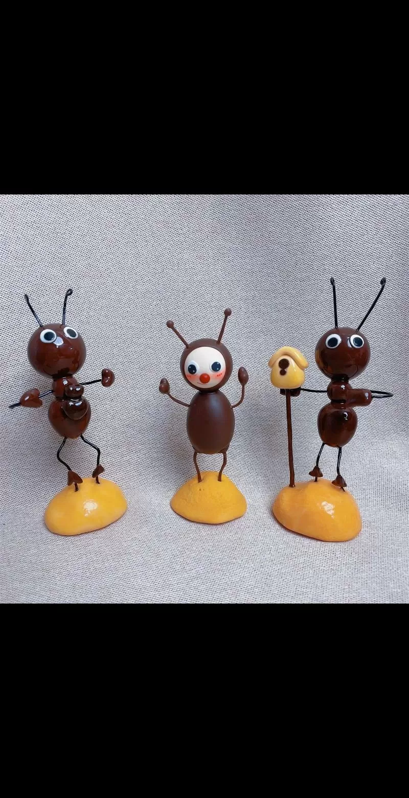 橡皮泥手工制作蚂蚁