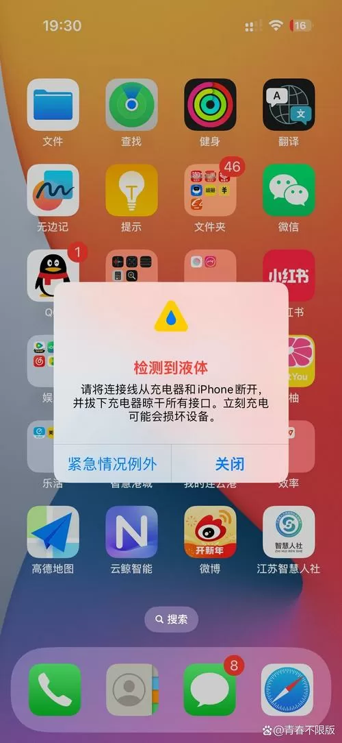 手机在充电状态但充不进电