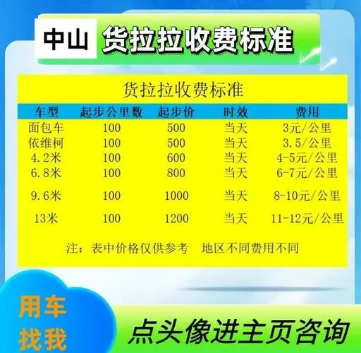 货拉拉跨地区怎么收费