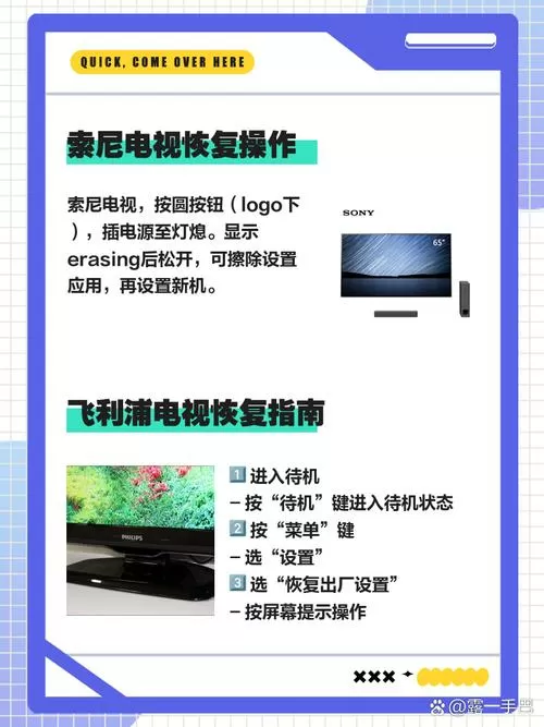 杂牌电视强制恢复出厂设置步骤详解
