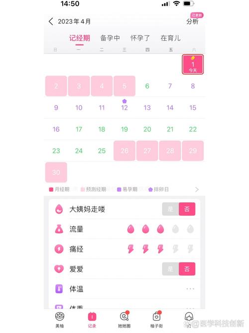 美柚可以记录两个人的经期吗