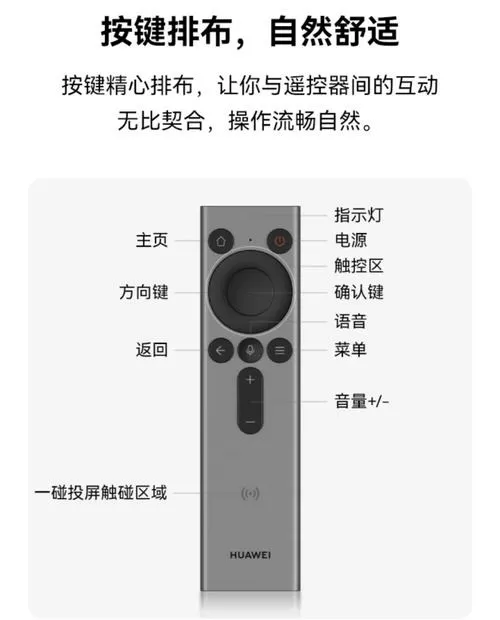 华为电视遥控器说明书
