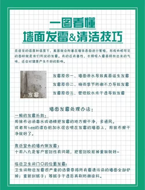 房屋潮湿墙壁发霉怎么办