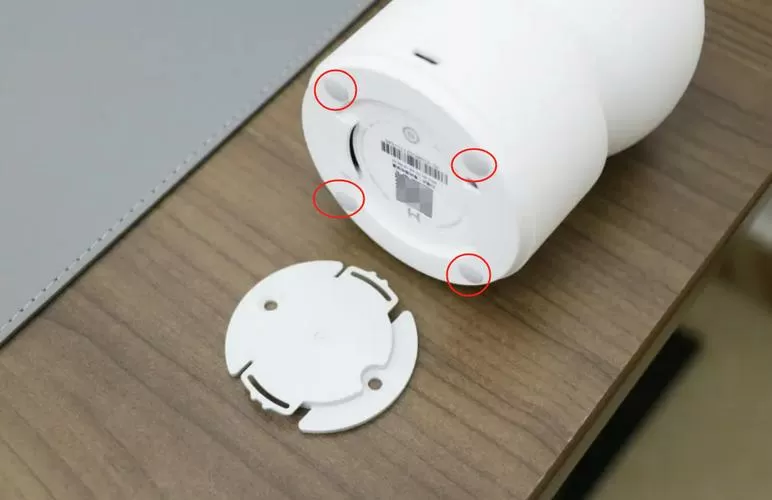 摄像头底座怎么拆开
