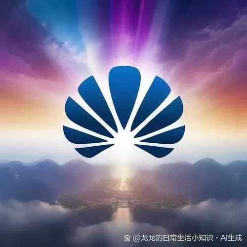 华为微信图标蓝色盾牌